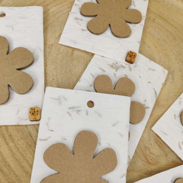 Sacchetti in Carta Naturale – 20 Pezzi per Bomboniere Green e Fai da Te Country Chic